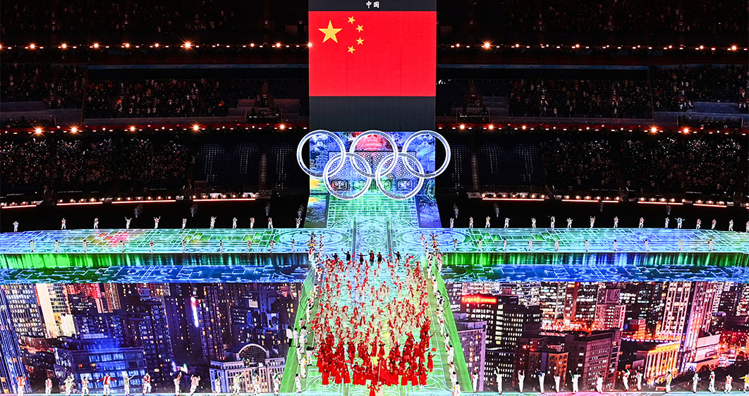 北京冬奥会举行开幕式