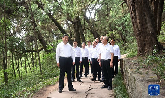 习近平在四川考察时强调 推动新时代治蜀兴川再上新台阶 奋力谱写中国式现代化四川新篇章 返京途中在陕西汉中考察